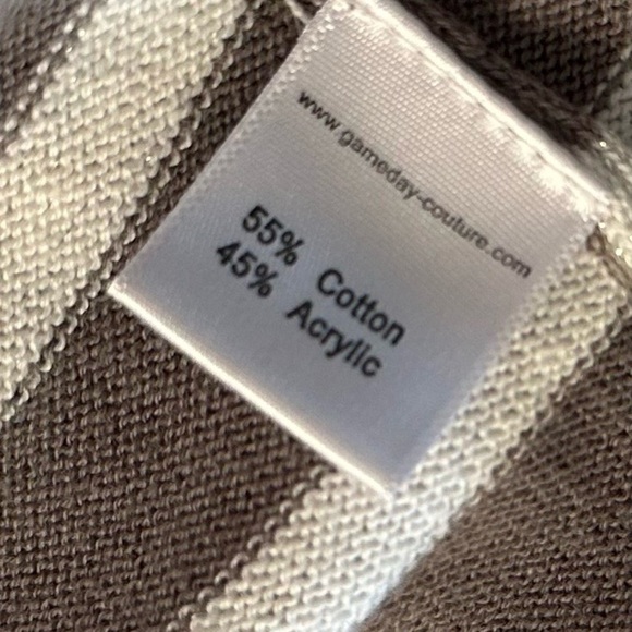 Women’s Gameday Couture Ohio State Buckeyes 1/4 Zip Sparkle Sweater Size XL - Picture 5 of 7